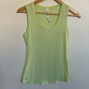 Lululemon Athletica Light Green Tank Top